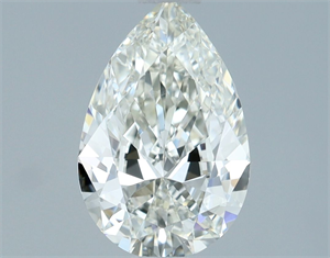 Picture of Natural Diamond 1.00 Carats, Pear with  Cut, I Color, VS1 Clarity and Certified by IGI
