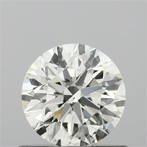 Foto Diamante Natural 0.62 quilates, Redondo , Color H, claridad SI1 y certificado IGI de