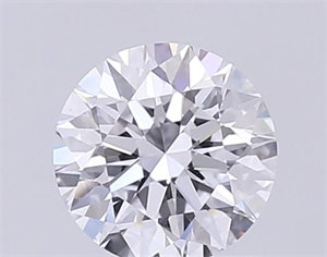 Picture of Lab Grown Diamond 1.01 Carats, Round with Excellent Cut, D Color, VVS2 Clarity and Certified by IGI