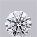 Del inventario de diamantes de laboratorio, 0.75 quilates, Redondo , Color D, claridad VVS1 y certificado IGI