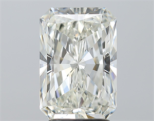 Picture of Natural Diamond 3.03 Carats, Radiant with  Cut, J Color, VS2 Clarity and Certified by GIA