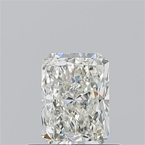 Picture of Natural Diamond 0.51 Carats, Radiant with  Cut, J Color, VS2 Clarity and Certified by GIA