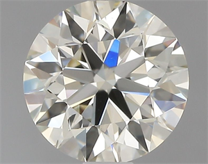 Picture of Natural Diamond 0.80 Carats, Round with Excellent Cut, L Color, SI1 Clarity and Certified by GIA