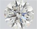 Natural Diamond 0.70 Carats, Round with Excellent Cut, I Color, VVS1 Clarity and Certified by GIA