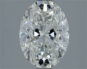 Picture of Natural Diamond 2.02 Carats, Oval with  Cut, G Color, SI2 Clarity and Certified by IGI