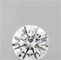 Lab Grown Diamond 1.03 Carats, Round with Ideal Cut, E Color, VVS1 Clarity and Certified by IGI