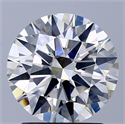 Diamante Natural 1.81 quilates, Redondo , Color H, claridad SI2 y certificado GIA