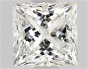 Natural Diamond 0.75 Carats, Princess with  Cut, I Color, VVS2 Clarity and Certified by GIA