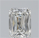Natural Diamond 0.76 Carats, Radiant with  Cut, I Color, VVS2 Clarity and Certified by GIA