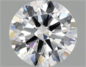 Del inventario de diamantes de laboratorio, 1.03 quilates, Redondo , Color E, claridad IF y certificado IGI