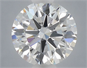 Del inventario de diamantes de laboratorio, 1.04 quilates, Redondo , Color D, claridad VS1 y certificado IGI