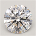 Lab Grown Diamond 4.22 Carats, Round with Ideal Cut, H Color, VVS2 Clarity and Certified by IGI