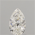 Diamante Natural 0.90 quilates, De pera , Color G, claridad VVS1 y certificado GIA