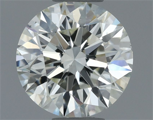 Picture of Natural Diamond 0.70 Carats, Round with Excellent Cut, I Color, VS2 Clarity and Certified by IGI