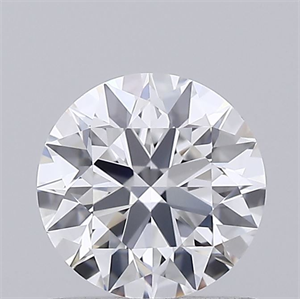 Picture of Lab Grown Diamond 0.71 Carats, Round with Ideal Cut, D Color, VVS2 Clarity and Certified by IGI