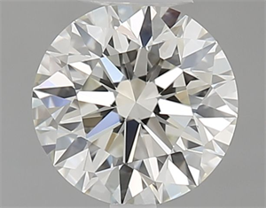 Foto Diamante Natural 0.70 quilates, Redondo , Color K, claridad IF y certificado GIA de