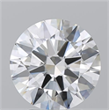 Natural Diamond 3.03 Carats, Round with Excellent Cut, H Color, VS1 Clarity and Certified by GIA