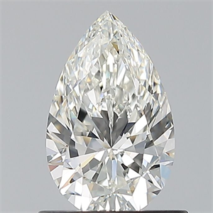 Foto Diamante Natural 0.74 quilates, De pera , Color H, claridad VVS1 y certificado GIA de