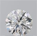 Diamante Natural 0.60 quilates, Redondo , Color J, claridad VS1 y certificado GIA