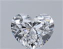 Natural Diamond 0.30 Carats, Heart with  Cut, D Color, VS1 Clarity and Certified by GIA