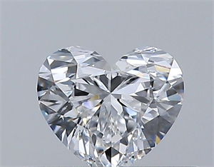 Picture of Natural Diamond 0.30 Carats, Heart with  Cut, D Color, VS1 Clarity and Certified by GIA