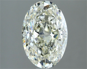 Picture of Natural Diamond 2.02 Carats, Oval with  Cut, K Color, VS1 Clarity and Certified by IGI