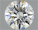 Natural Diamond 0.90 Carats, Round with Excellent Cut, I Color, SI1 Clarity and Certified by GIA