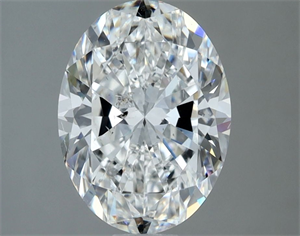 Picture of Natural Diamond 2.02 Carats, Oval with  Cut, F Color, SI2 Clarity and Certified by GIA