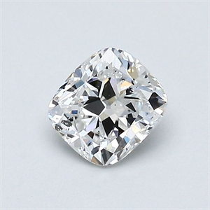 Picture of Natural Diamond 0.70 Carats, Cushion with  Cut, E Color, SI1 Clarity and Certified by GIA