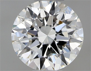 Picture of Natural Diamond 0.40 Carats, Round with Excellent Cut, G Color, IF Clarity and Certified by GIA