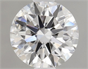 Lab Grown Diamond 1.05 Carats, Round with Ideal Cut, E Color, VS1 Clarity and Certified by IGI