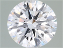 Del inventario de diamantes de laboratorio, 2.02 quilates, Redondo , Color D, claridad VVS2 y certificado IGI