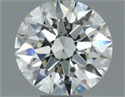 Diamante Natural 0.83 quilates, Redondo , Color J, claridad VS2 y certificado IGI