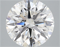 Del inventario de diamantes de laboratorio, 2.72 quilates, Redondo , Color F, claridad VS2 y certificado GIA
