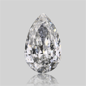 Foto Diamante Natural 0.50 quilates, De pera , Color F, claridad SI1 y certificado GIA de