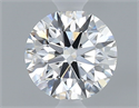 Diamante Natural 0.40 quilates, Redondo , Color F, claridad VS1 y certificado GIA