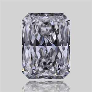 Picture of Natural Diamond 1.02 Carats, Radiant with  Cut, H Color, VS1 Clarity and Certified by GIA