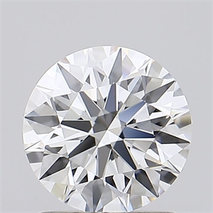 Picture of Lab Grown Diamond 1.21 Carats, Round with Ideal Cut, E Color, VVS2 Clarity and Certified by IGI