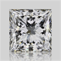 Diamante Natural 1.01 quilates, Princesa , Color H, claridad VVS1 y certificado GIA
