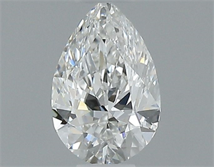 Picture of Natural Diamond 0.40 Carats, Pear with  Cut, F Color, VS2 Clarity and Certified by GIA