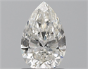 Natural Diamond 0.90 Carats, Pear with  Cut, H Color, SI2 Clarity and Certified by GIA
