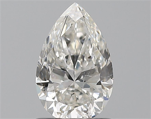 Picture of Natural Diamond 0.90 Carats, Pear with  Cut, H Color, SI2 Clarity and Certified by GIA