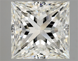 Picture of Natural Diamond 2.03 Carats, Princess with  Cut, I Color, VS2 Clarity and Certified by GIA