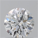 Natural Diamond 0.80 Carats, Round with Excellent Cut, F Color, VVS2 Clarity and Certified by GIA