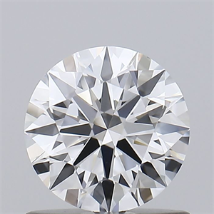 Picture of Lab Grown Diamond 0.76 Carats, Round with Ideal Cut, D Color, VVS1 Clarity and Certified by IGI