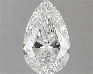 Picture of Natural Diamond 0.71 Carats, Pear with  Cut, H Color, VS1 Clarity and Certified by GIA