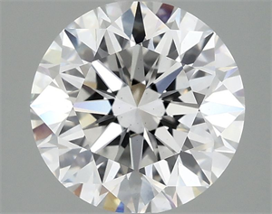 Picture of Lab Grown Diamond 3.09 Carats, Round with Excellent Cut, E Color, VS2 Clarity and Certified by IGI