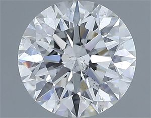 Foto Diamante Natural 1.01 quilates, Redondo , Color F, claridad SI2 y certificado GIA de