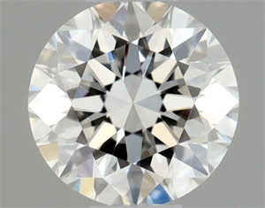 Foto Diamante Natural 0.40 quilates, Redondo , Color F, claridad VVS1 y certificado GIA de