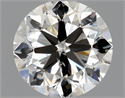 Diamante Natural 1.00 quilates, Redondo , Color J, claridad I1 y certificado GIA